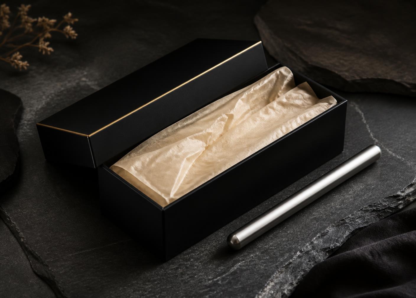 Echoes of Ember presentation packaging for the Ember Wand Set